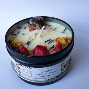 Taurus Zodiac Soy Candle